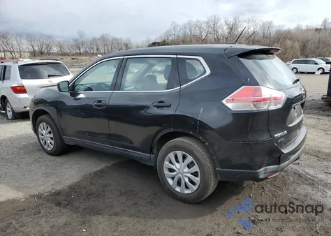 2016 Nissan Rogue S из США, поврежденный, VIN KNMAT2MVXGP657757